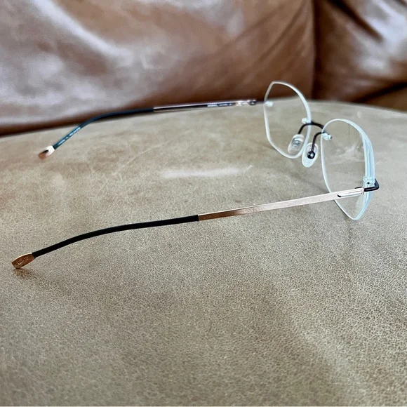 NWOT Morel Rimless Reading Glasses UV Blue Light - Picture 2 of 9
